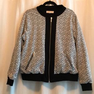 UEC MICHAEL KORS floral bomber jacket - size XL